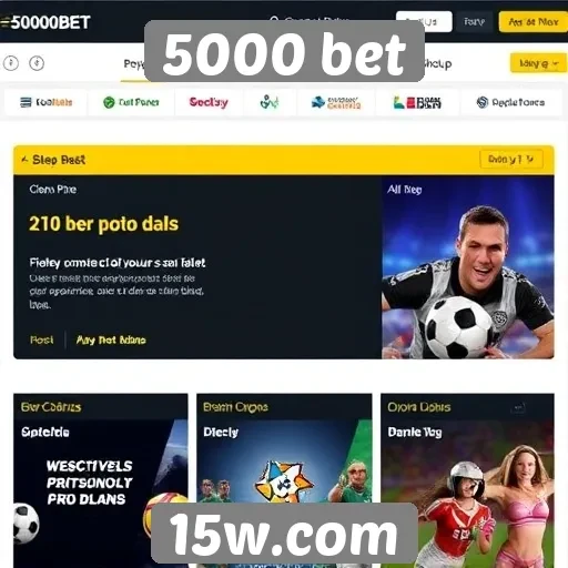 Promoções e bônus oferecidos pelo site 5000 bet